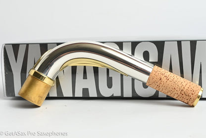 Yanagisawa Solid Silver Baritone Neck YNBW3 Brand New Rare!