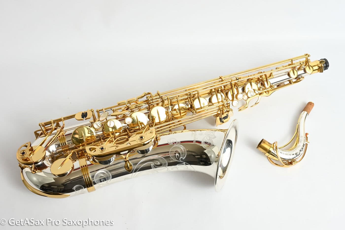 Yanagisawa TWO-37 Elite Solid Silver Special Order Professional Tenor Near Mint 410736