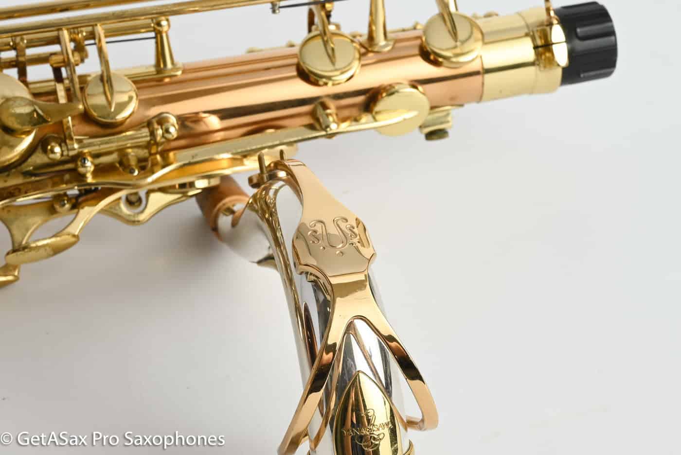 Yanagisawa Solid Silver Tenor Saxophone Neck Near Mint Rare!