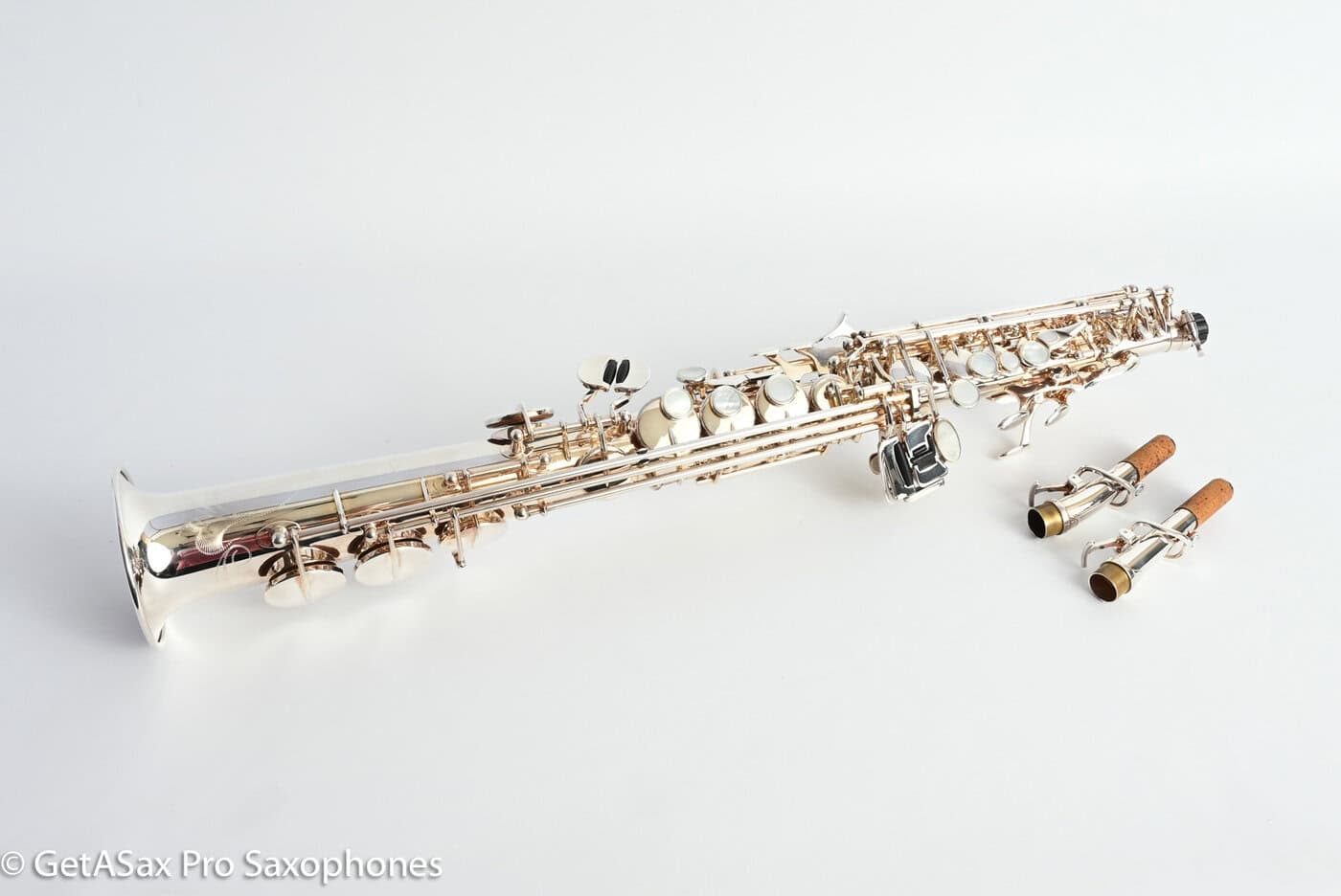 Yanagisawa SWO10S Soprano Original Silver Plate Excellent Condition 382285