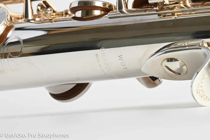 Yanagisawa SWO10S Soprano Original Silver Plate Excellent Condition 382285