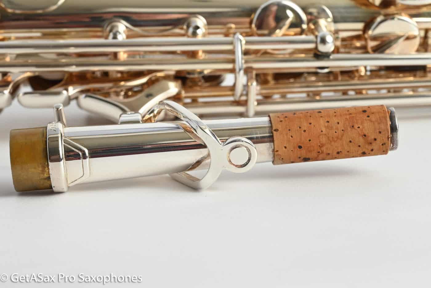 Yanagisawa SWO10S Soprano Original Silver Plate Excellent Condition 382285