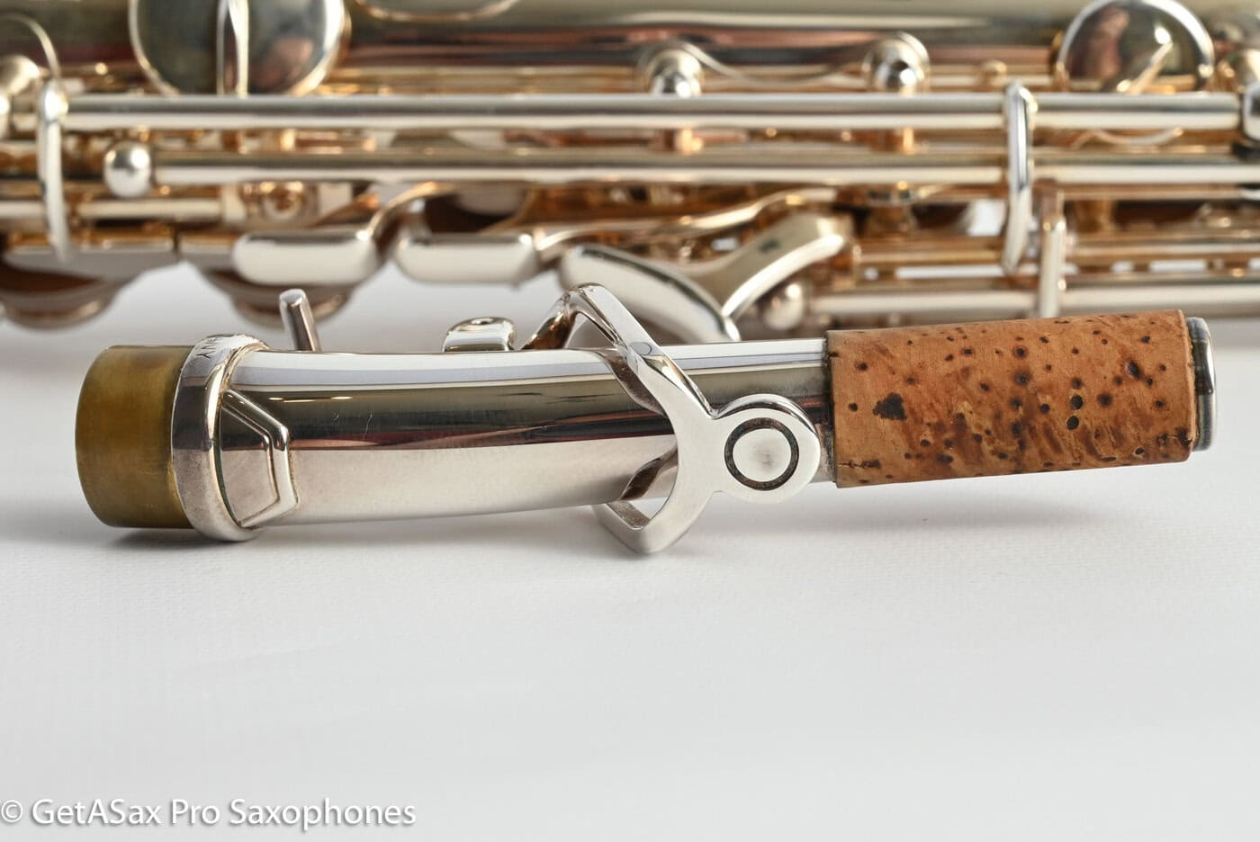 Yanagisawa SWO10S Soprano Original Silver Plate Excellent Condition 382285