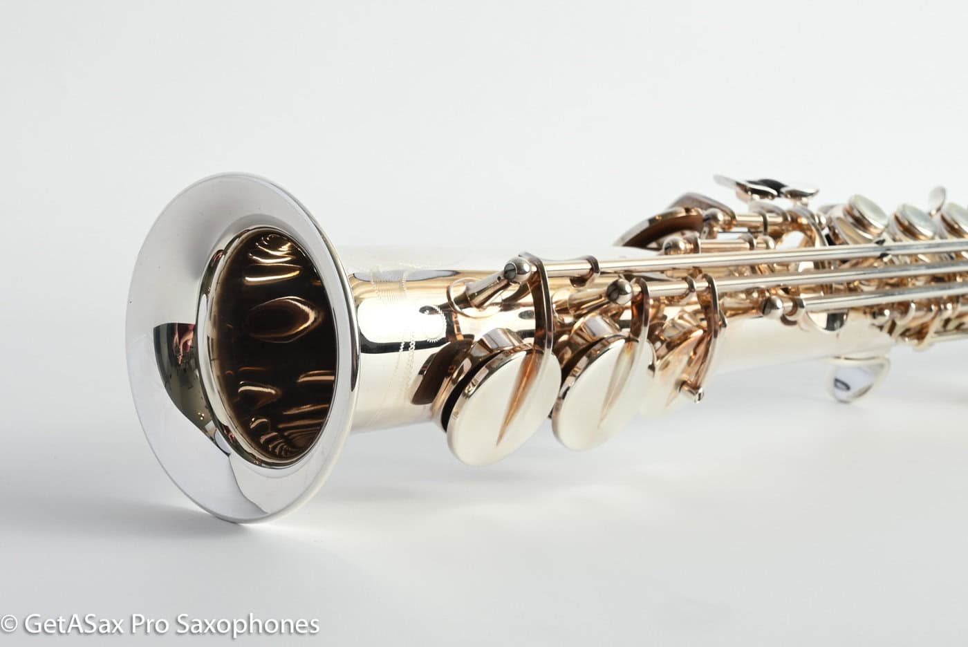 Yanagisawa SWO10S Soprano Original Silver Plate Excellent Condition 382285