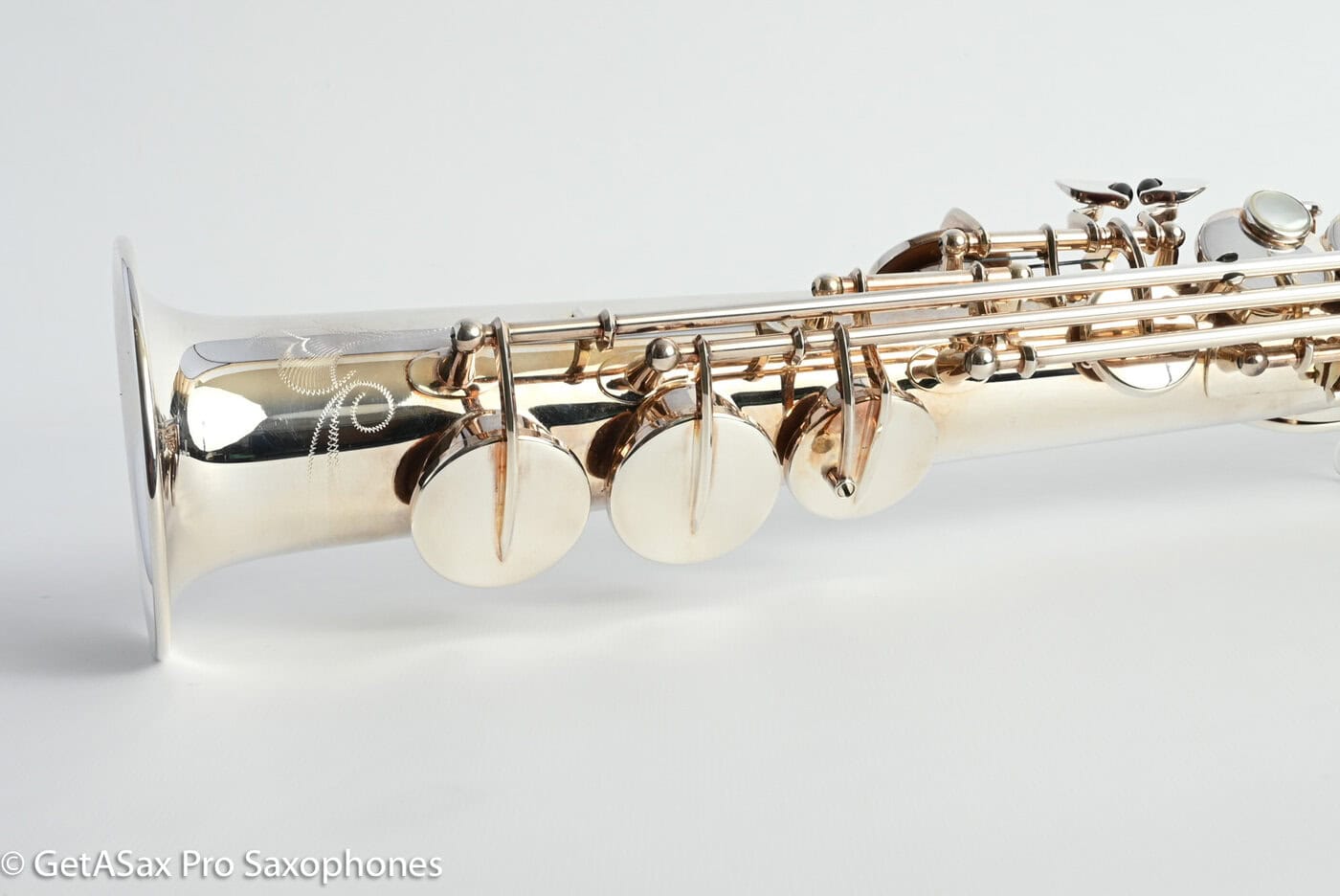Yanagisawa SWO10S Soprano Original Silver Plate Excellent Condition 382285