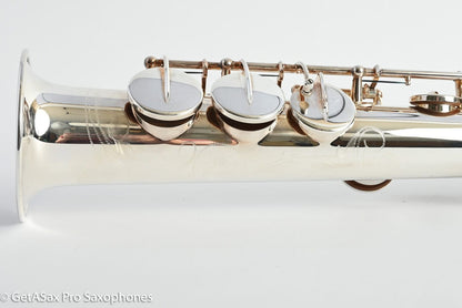 Yanagisawa SWO10S Soprano Original Silver Plate Excellent Condition 382285