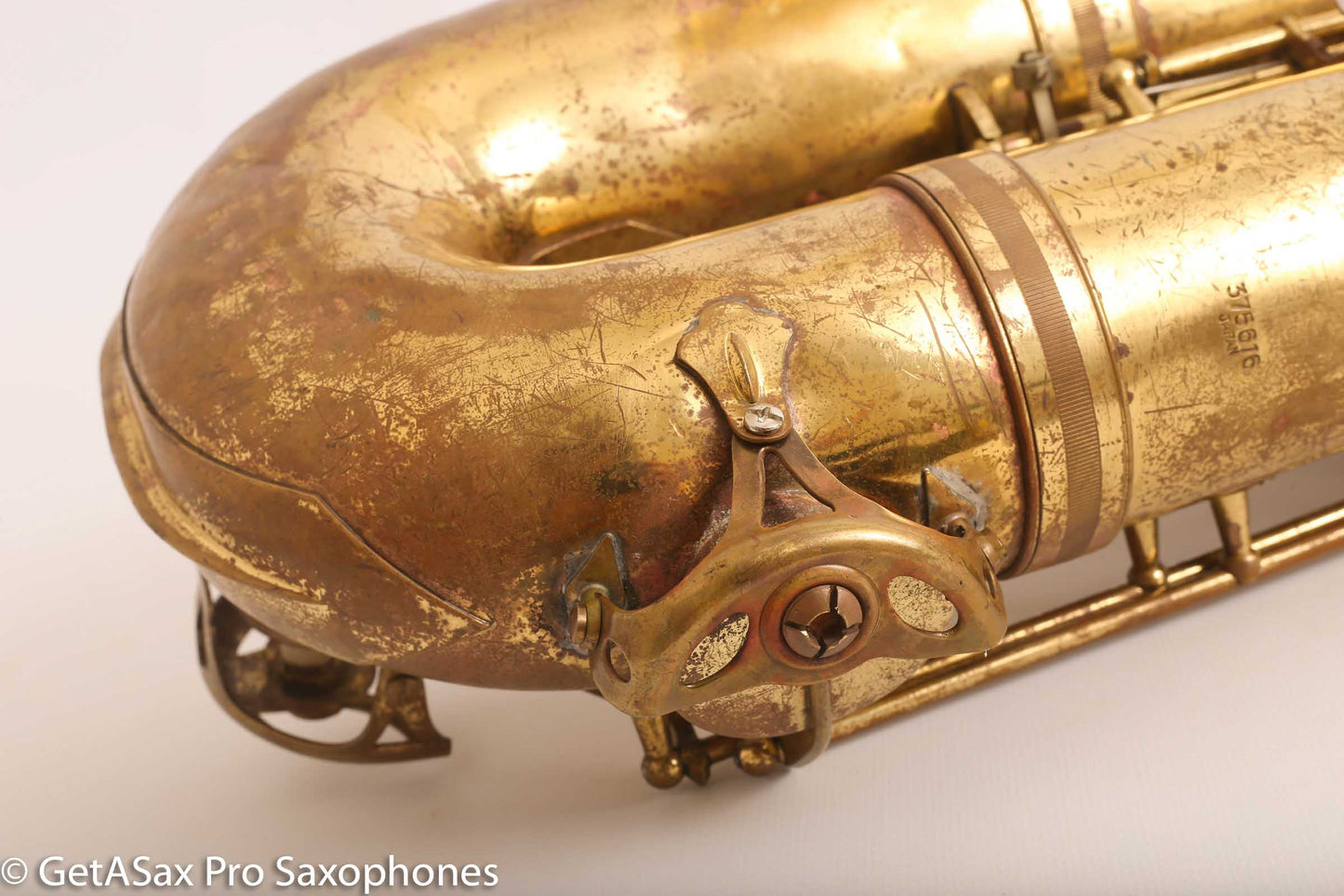 Yanagisawa B6 Whitehall Baritone Saxophone Fair Condition 375676