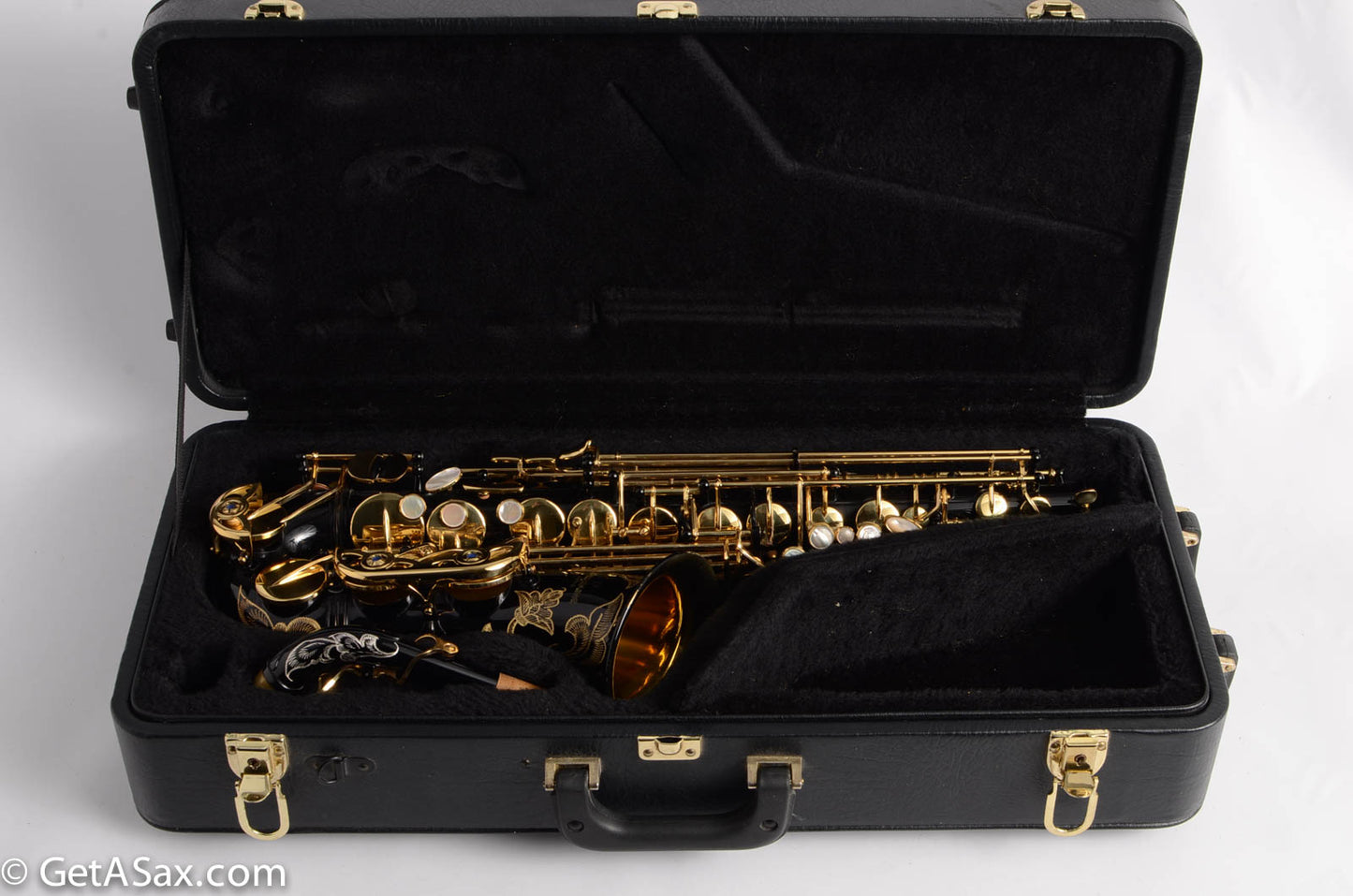 Yanagisawa Solid Silver Alto 9930 with Black Lacquer!