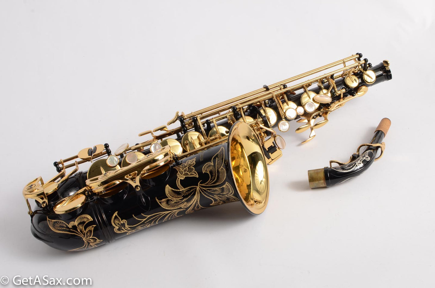 Yanagisawa Solid Silver Alto 9930 with Black Lacquer!