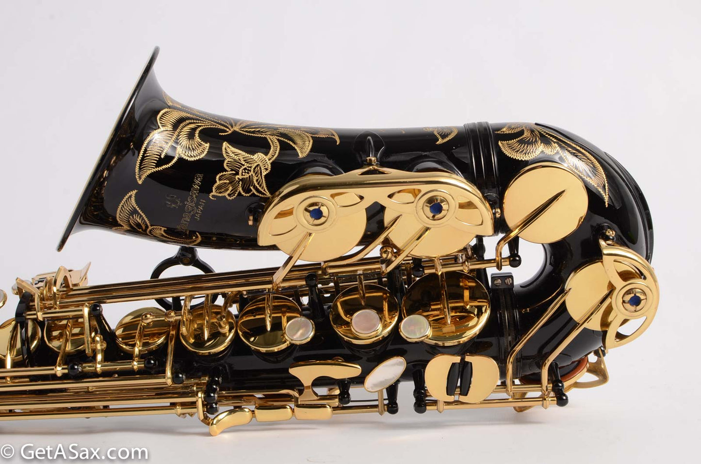 Yanagisawa Solid Silver Alto 9930 with Black Lacquer!