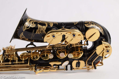 Yanagisawa Solid Silver Alto 9930 with Black Lacquer!