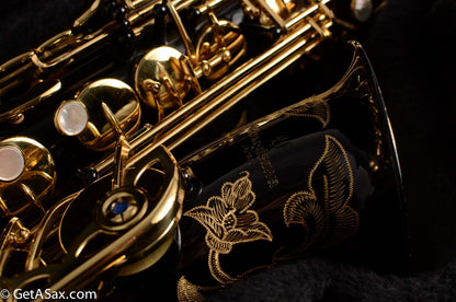 Yanagisawa Solid Silver Alto 9930 with Black Lacquer!