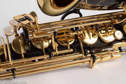 Yanagisawa Solid Silver Alto 9930 with Black Lacquer!