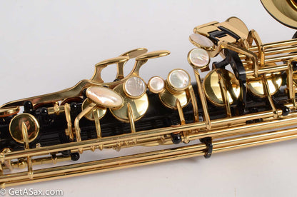 Yanagisawa Solid Silver Alto 9930 with Black Lacquer!