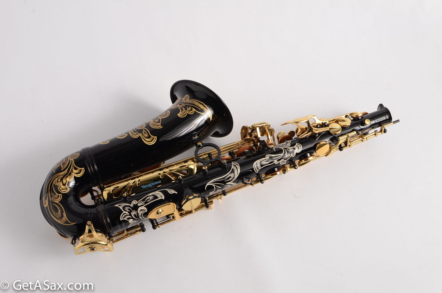 Yanagisawa Solid Silver Alto 9930 with Black Lacquer!