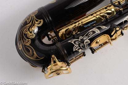 Yanagisawa Solid Silver Alto 9930 with Black Lacquer!