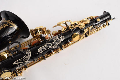 Yanagisawa Solid Silver Alto 9930 with Black Lacquer!