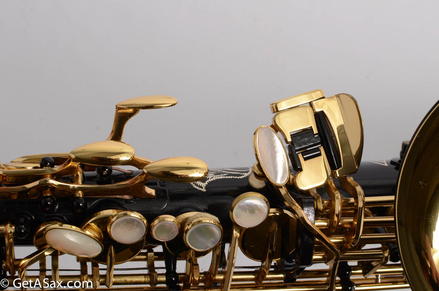 Yanagisawa Solid Silver Alto 9930 with Black Lacquer!