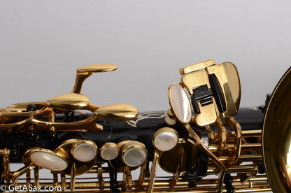 Yanagisawa Solid Silver Alto 9930 with Black Lacquer!