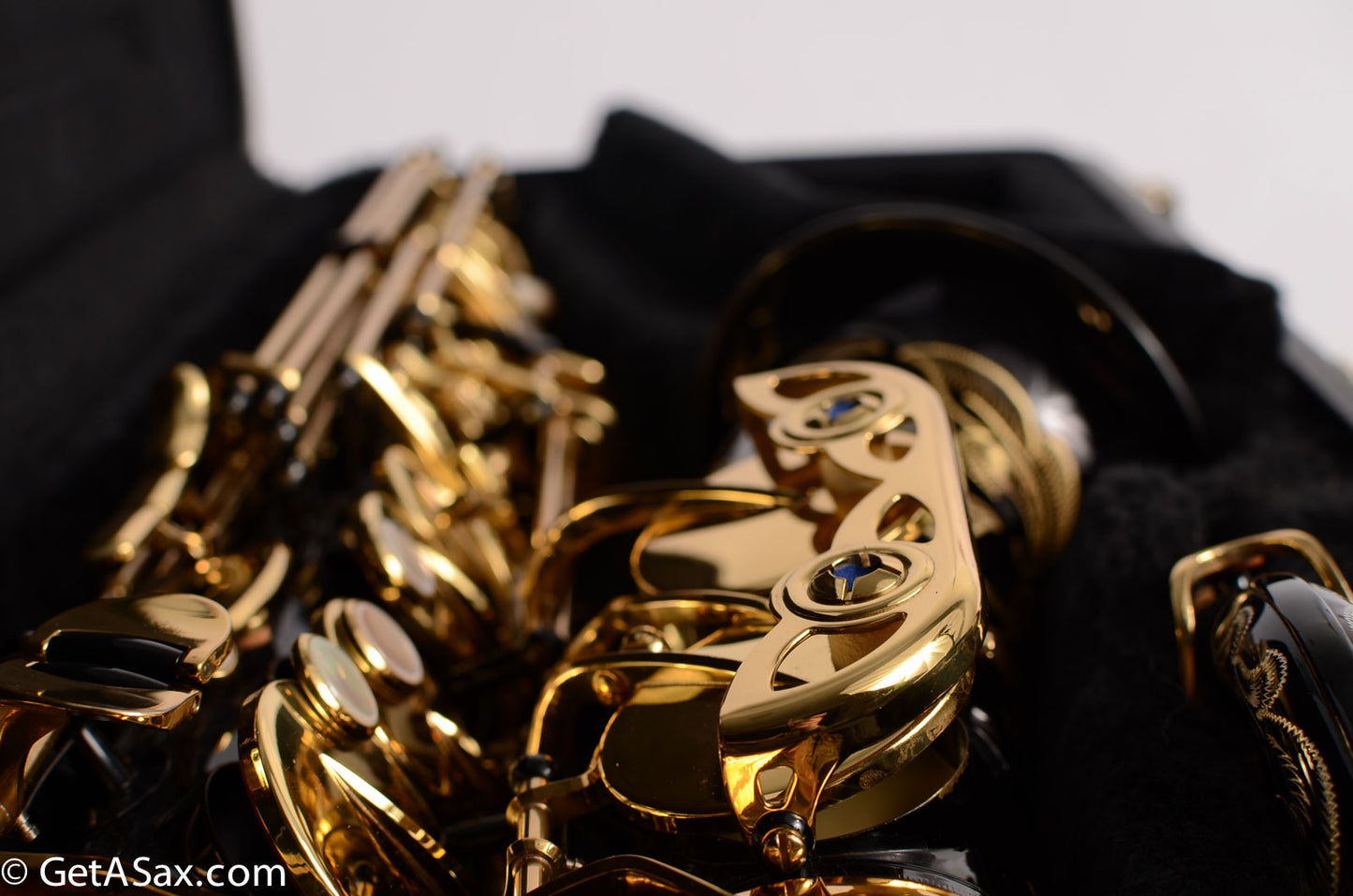 Yanagisawa Solid Silver Alto 9930 with Black Lacquer!