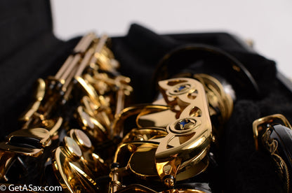 Yanagisawa Solid Silver Alto 9930 with Black Lacquer!