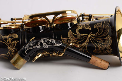 Yanagisawa Solid Silver Alto 9930 with Black Lacquer!