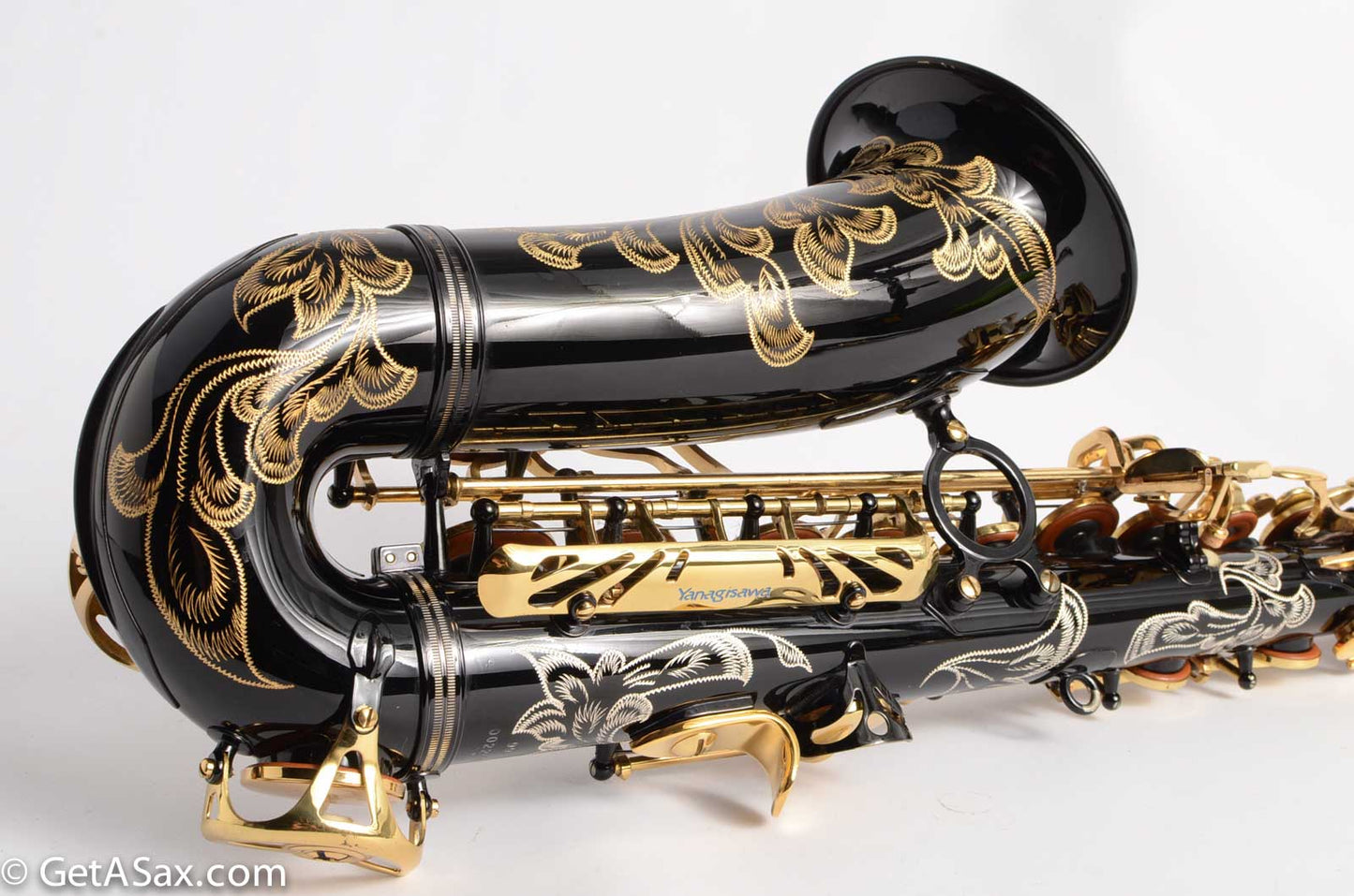 Yanagisawa Solid Silver Alto 9930 with Black Lacquer!