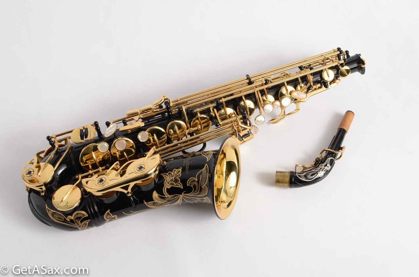 Yanagisawa Solid Silver Alto 9930 with Black Lacquer!