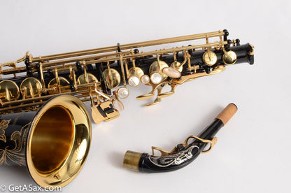 Yanagisawa Solid Silver Alto 9930 with Black Lacquer!