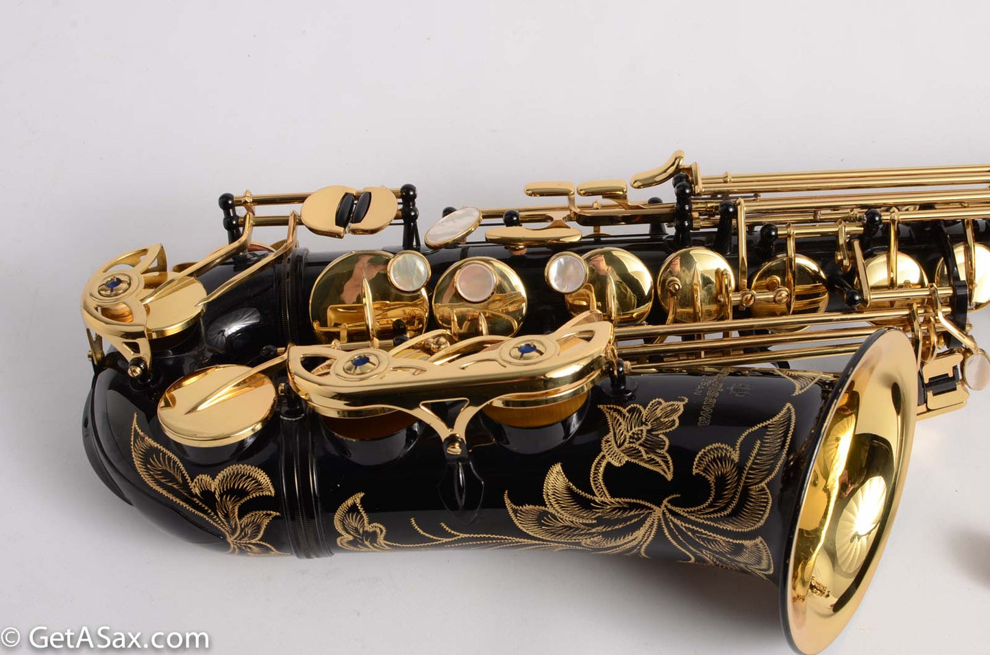 Yanagisawa Solid Silver Alto 9930 with Black Lacquer!