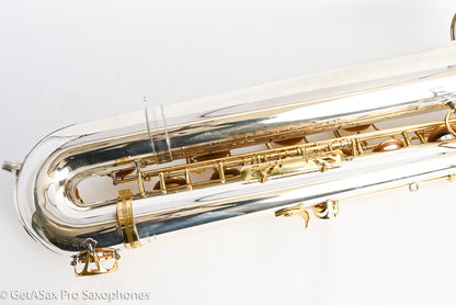 Yanagisawa B9930 Elite Solid Silver Professional Baritone Saxophone Rare! 241093