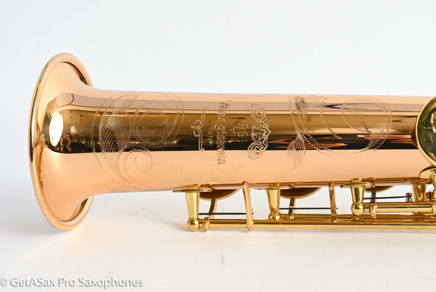 Yanagisawa SWO20 Elite Professional Soprano Solid Bronze Near Mint 394043