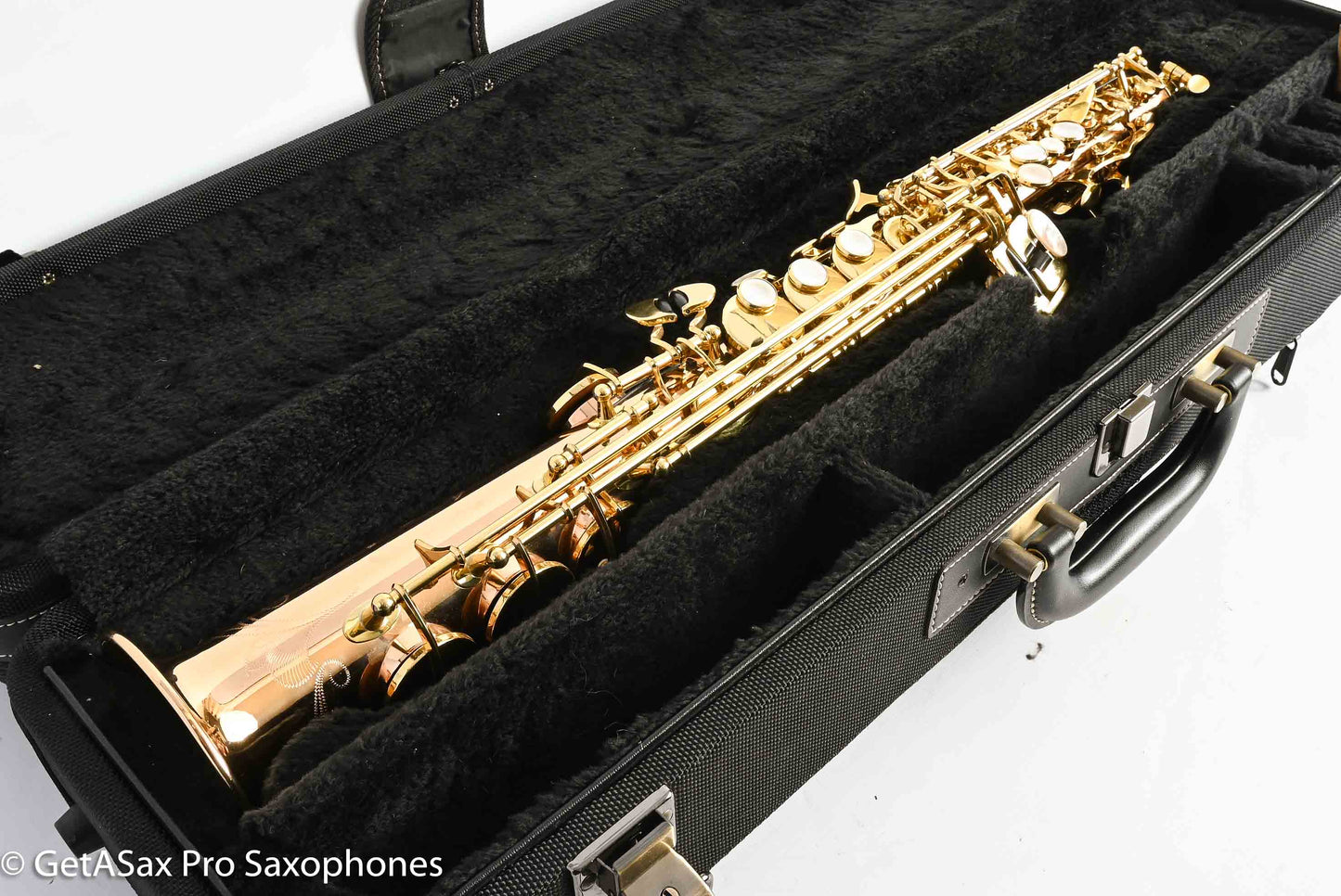 Yanagisawa SWO20 Elite Professional Soprano Solid Bronze Near Mint 394043