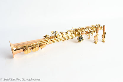 Yanagisawa SWO20 Elite Professional Soprano Solid Bronze Near Mint 394043