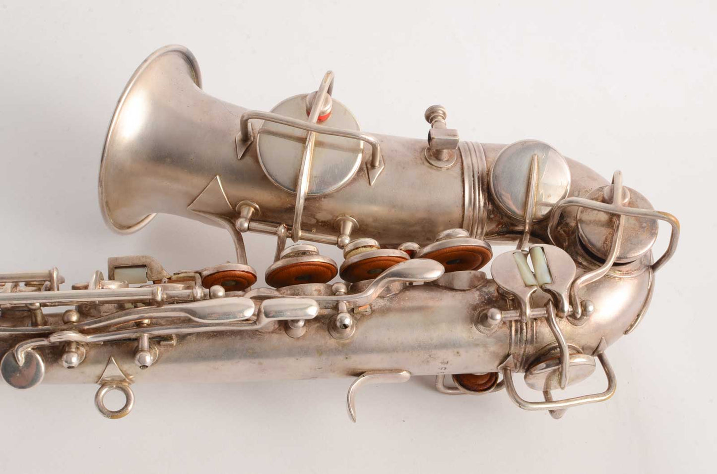 York Curved Soprano Saxophone Great Condition Old Pads 91451