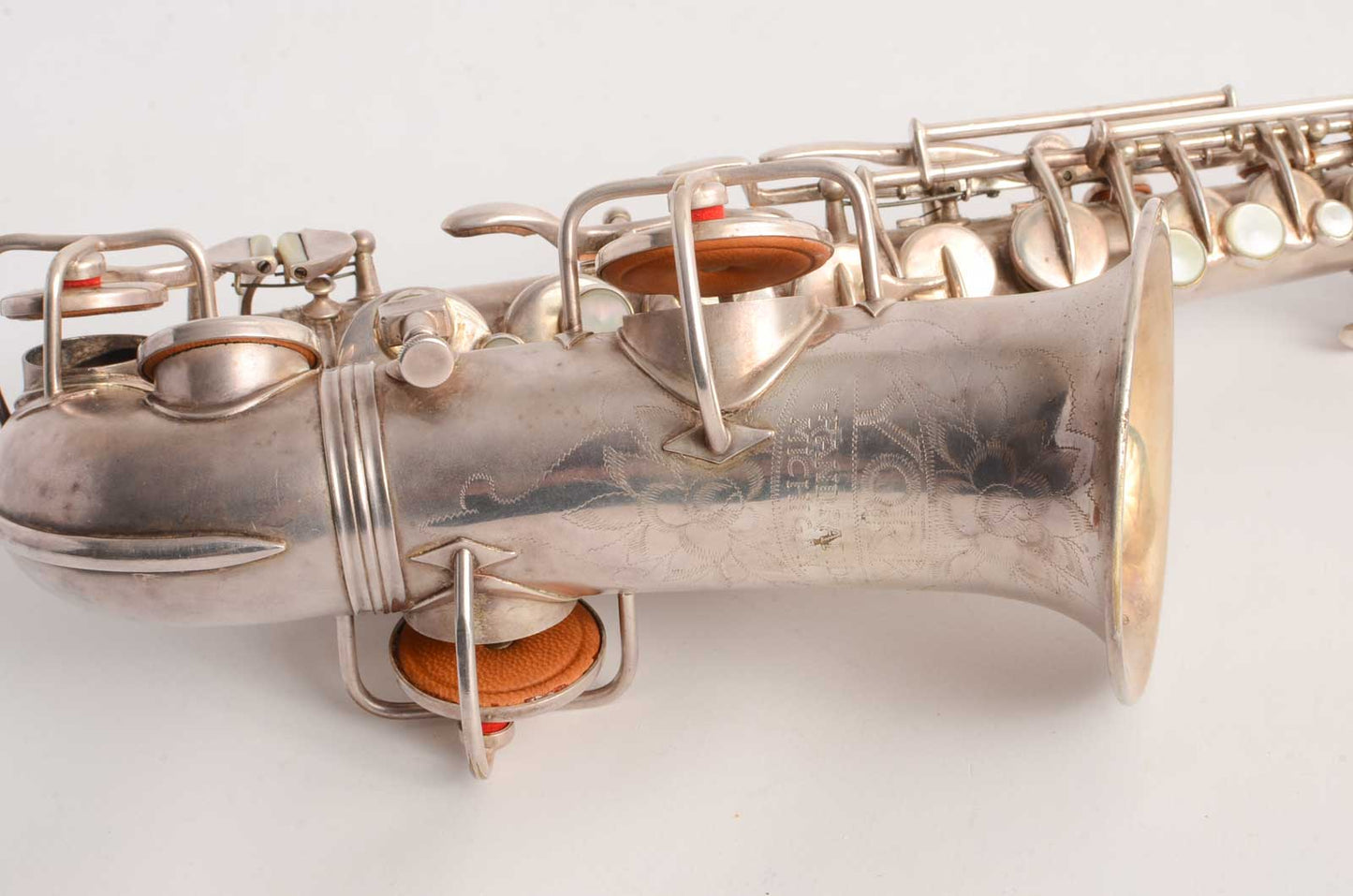 York Curved Soprano Saxophone Great Condition Old Pads 91451