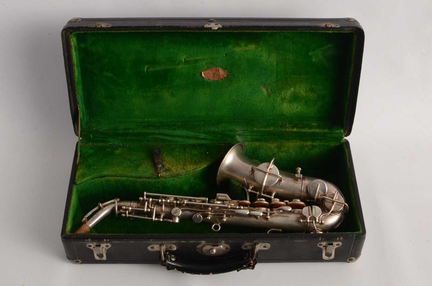 York Curved Soprano Saxophone Great Condition Old Pads 91451