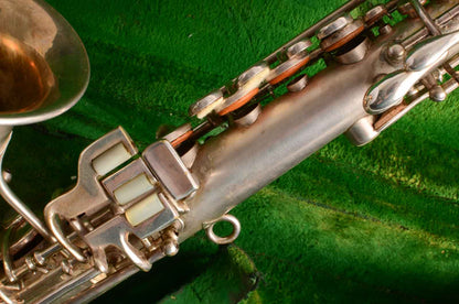 York Curved Soprano Saxophone Great Condition Old Pads 91451