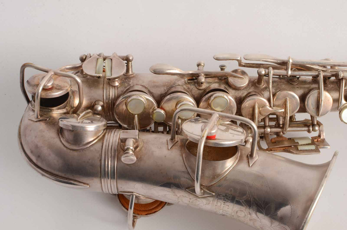 York Curved Soprano Saxophone Great Condition Old Pads 91451