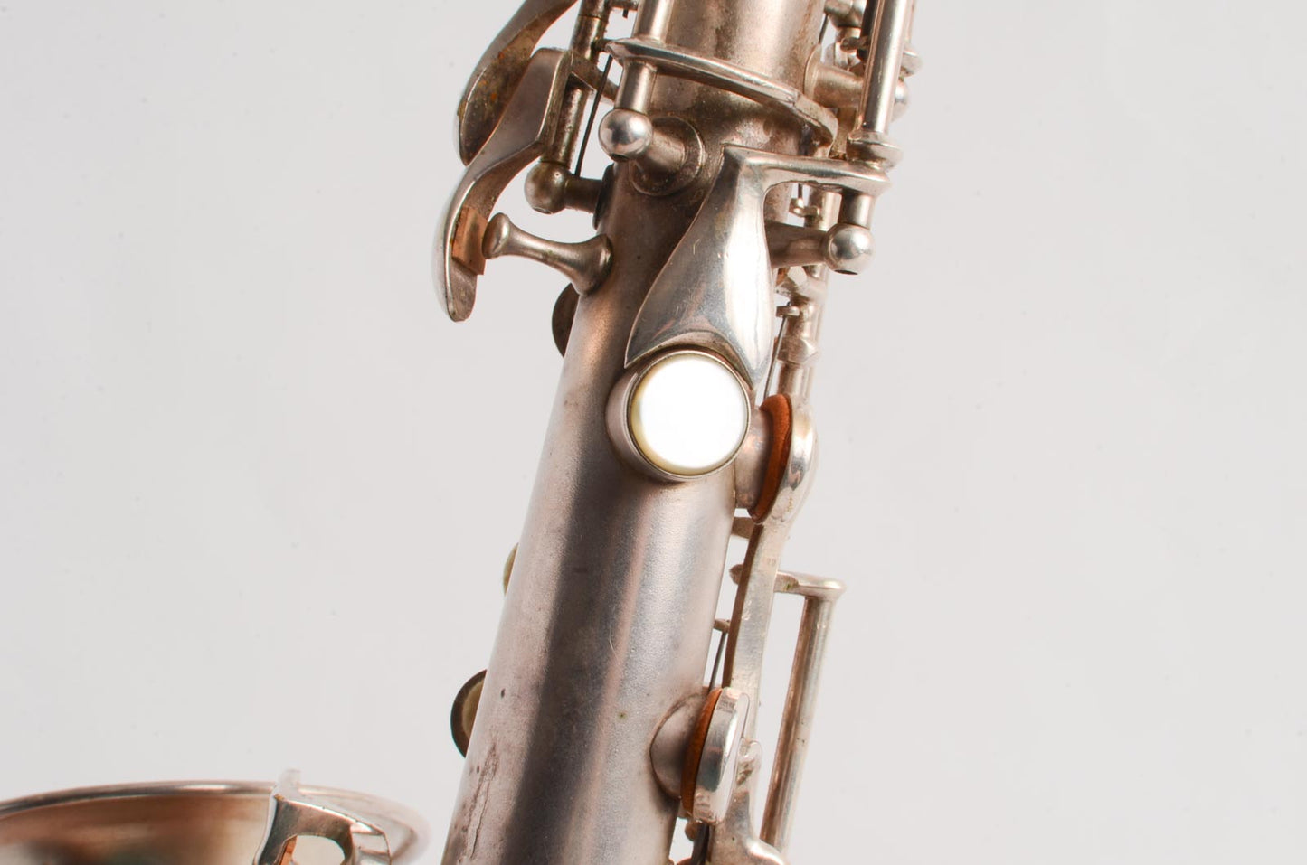 York Curved Soprano Saxophone Great Condition Old Pads 91451