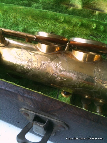 Buescher Sopranino True Tone Gold Plated