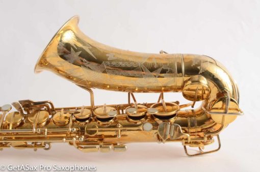 Martin Handcraft Alto Saxophone 125113 Burnished Gold Special Engraving!