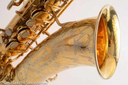 Martin Handcraft Alto Saxophone 125113 Burnished Gold Special Engraving! - Image 16