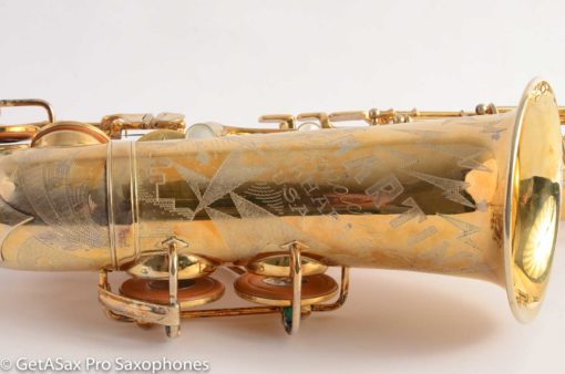 Martin Handcraft Alto Saxophone 125113 Burnished Gold Special Engraving! - Image 17