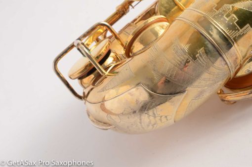 Martin Handcraft Alto Saxophone 125113 Burnished Gold Special Engraving! - Image 18