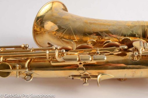 Martin Handcraft Alto Saxophone 125113 Burnished Gold Special Engraving! - Image 21