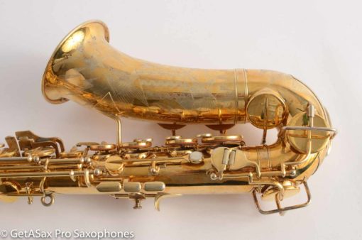 Martin Handcraft Alto Saxophone 125113 Burnished Gold Special Engraving! - Image 24