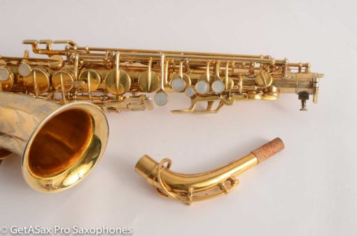 Martin Handcraft Alto Saxophone 125113 Burnished Gold Special Engraving! - Image 5