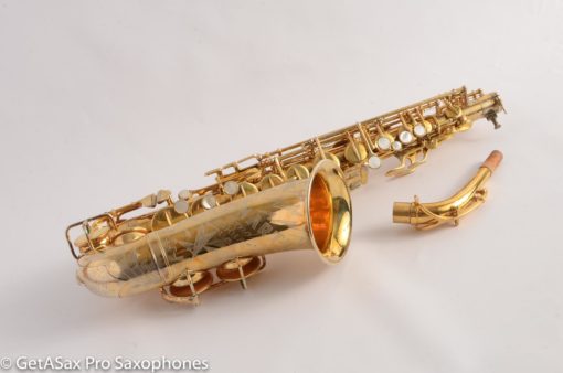 Martin Handcraft Alto Saxophone 125113 Burnished Gold Special Engraving! - Image 7