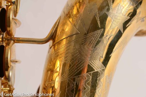 Martin Handcraft Alto Saxophone 125113 Burnished Gold Special Engraving! - Image 9